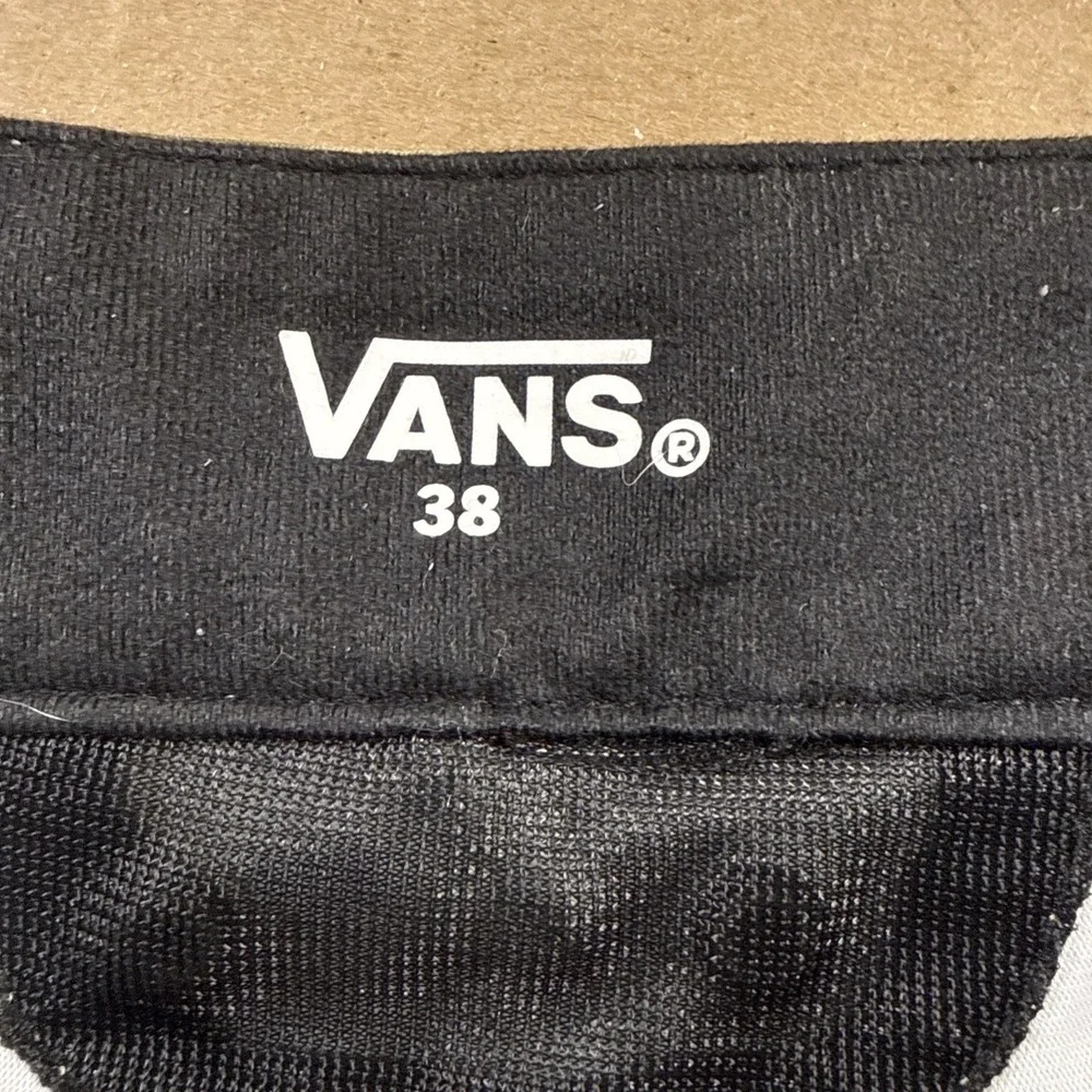Vans Shorts Mens Size 38, Green Cloud Dyed Voyage Swim Trunks Zip Pockets Hybrid